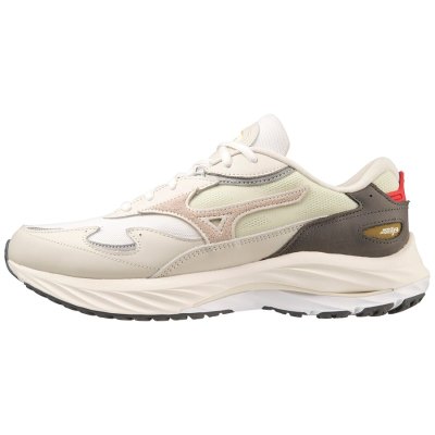 Zapatillas Mizuno WAVE Rider β Mujer - Blancos / Plateados / Amarillos - Chile M238KWSXFC